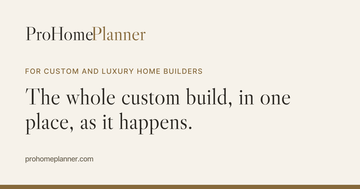 Templates — ProHomePlanner guide